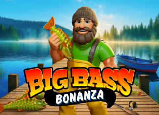 Big Bass Bonanza slot game poster