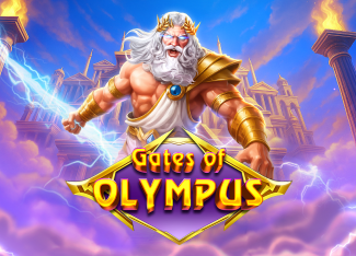 Gates of Olympus slot game poster