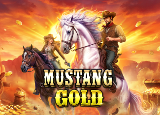 Mustang Gold slot game poster